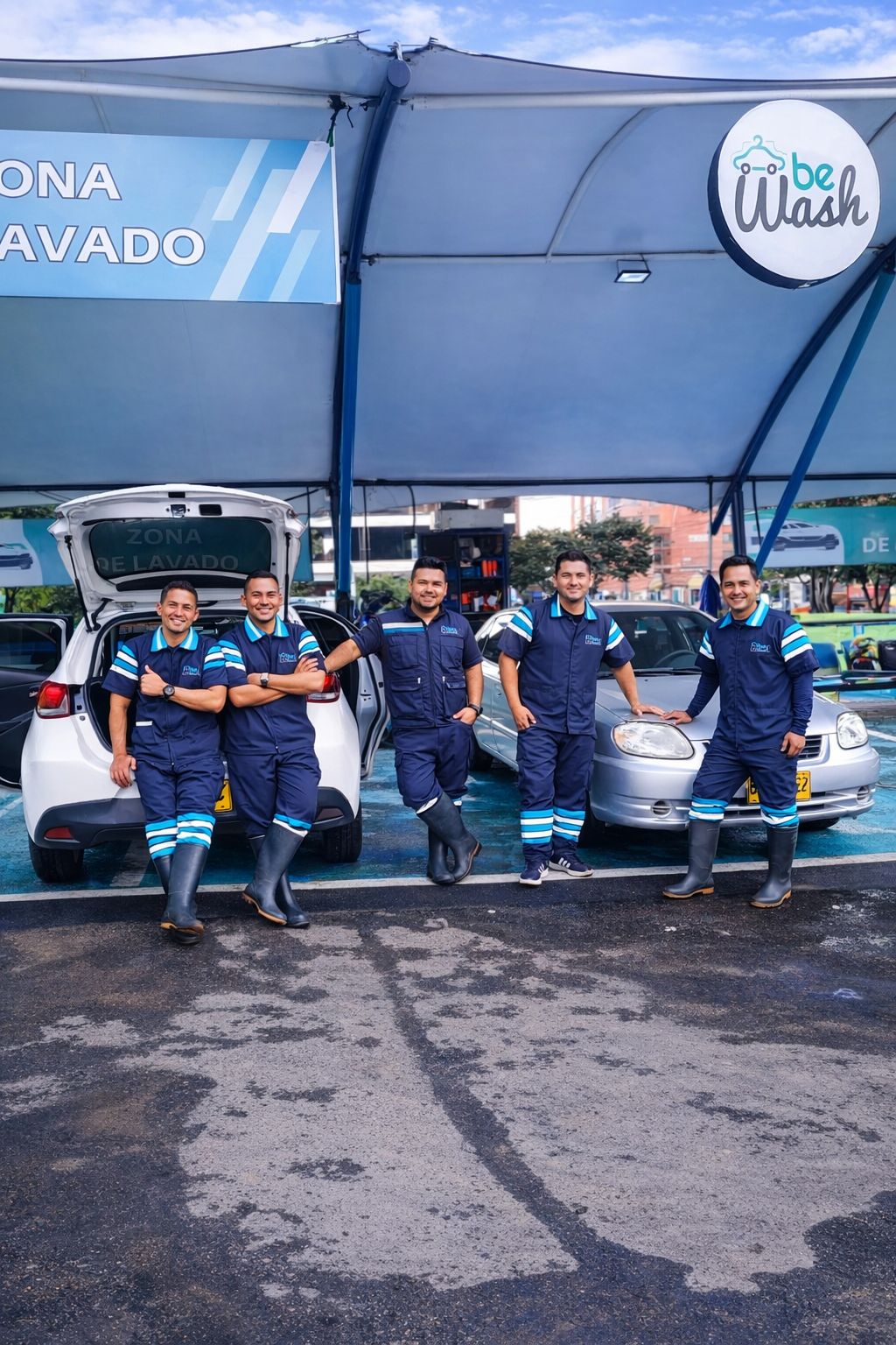 Punto de servicio BeWash